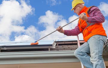 Litton Cheney soft wash roof cleaning